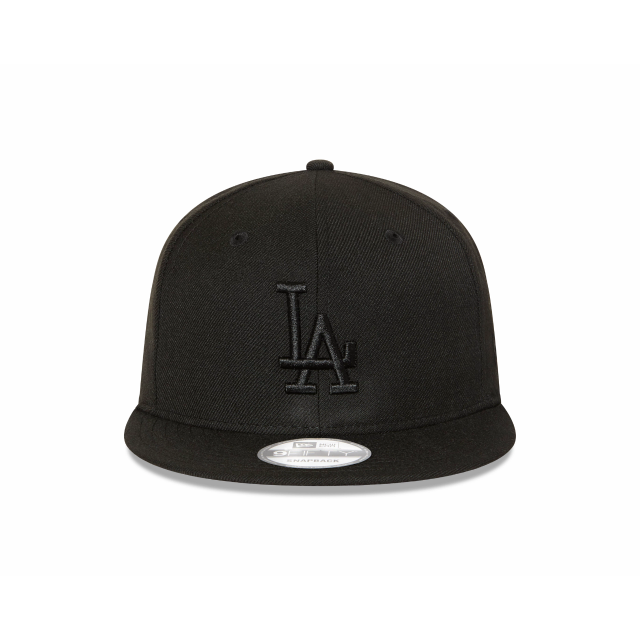 NEC-Q61 (New era 950 los angeles dodgers black on black snapback osfm) 122492850