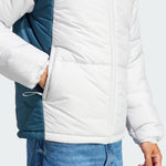 AA-K21 (Adidas bsc 3 stripes puffy hj jacket grey/arctic) 823912280 ADIDAS