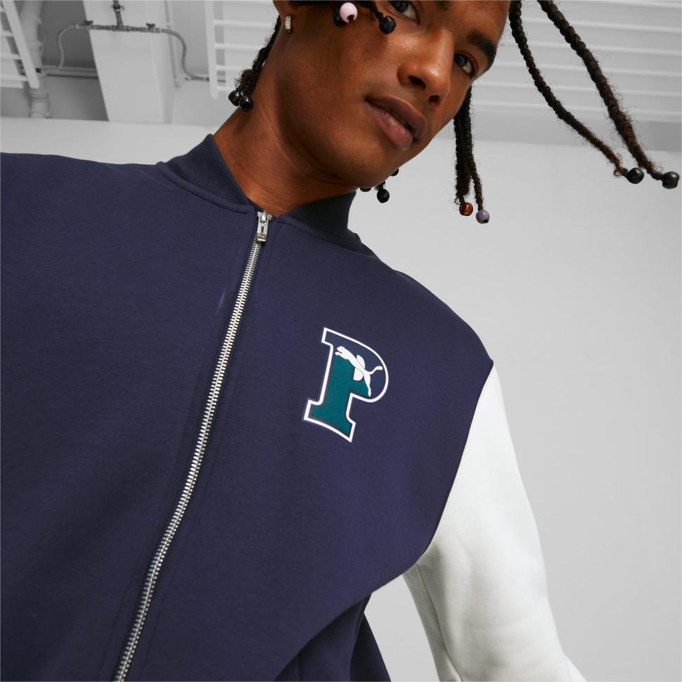 PA-G9 (Puma squad track jacket full zip navy) 112395500