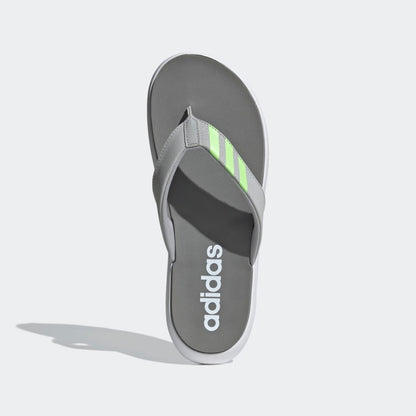 A-G68 (Adidas comfort flip flops grey/green spark/cloud white) 12492886