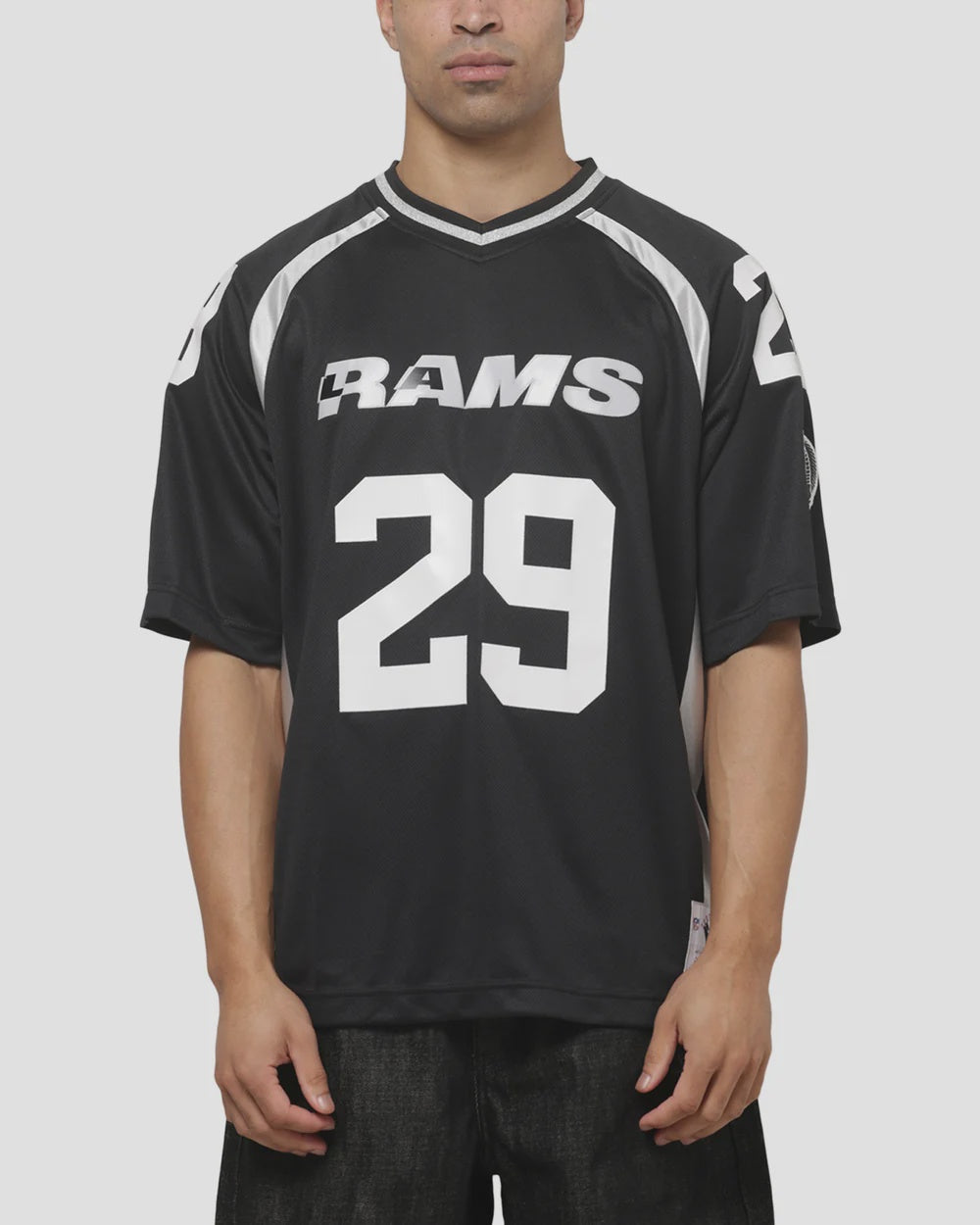 MNA-R53 (Mitchell & ness los angeles rams established jersey black) 82699565