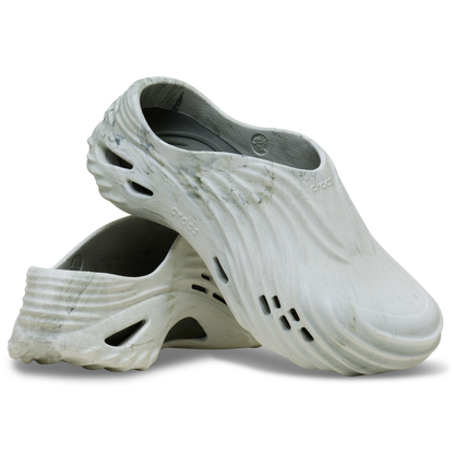 CR-T10 (Crocs echo watercolour marbled wave army green/multi) 22696956