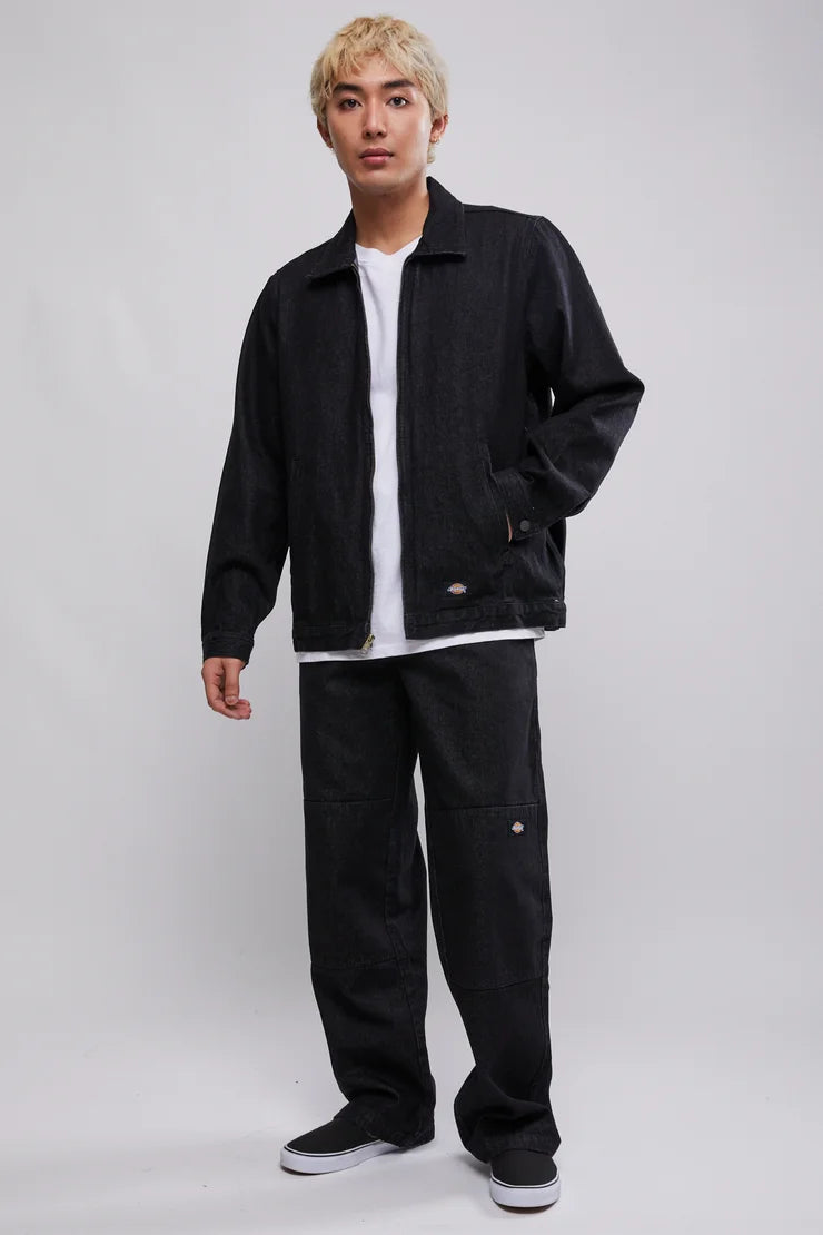 D Z5 Dickies eisenhower denim unlined garage jacket black 62396955