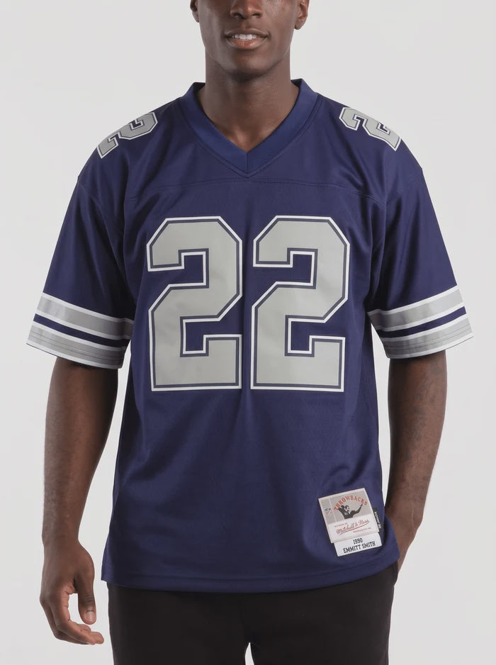 MNA-L52 (Mitchell & ness nfl legend dallas cowboys 1990 emmitt smith jersey blue) 726910869