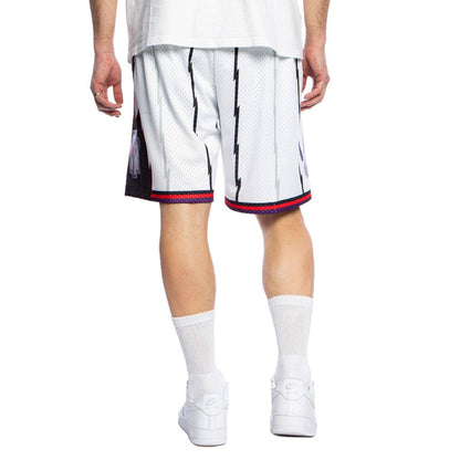 MNA-N45 (Mitchell and ness swingman shorts raptors 95-96 home white) 82597391