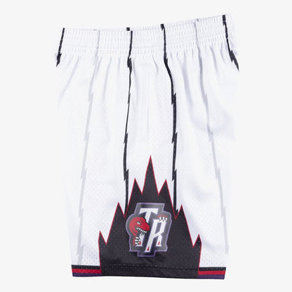 MNA-N45 (Mitchell and ness swingman shorts raptors 95-96 home white) 82597391