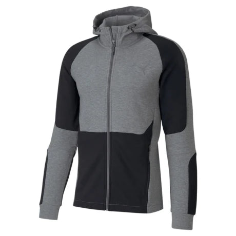 PA-M5 (Evostripe full zip hoodie medium grey/heather) 102196000