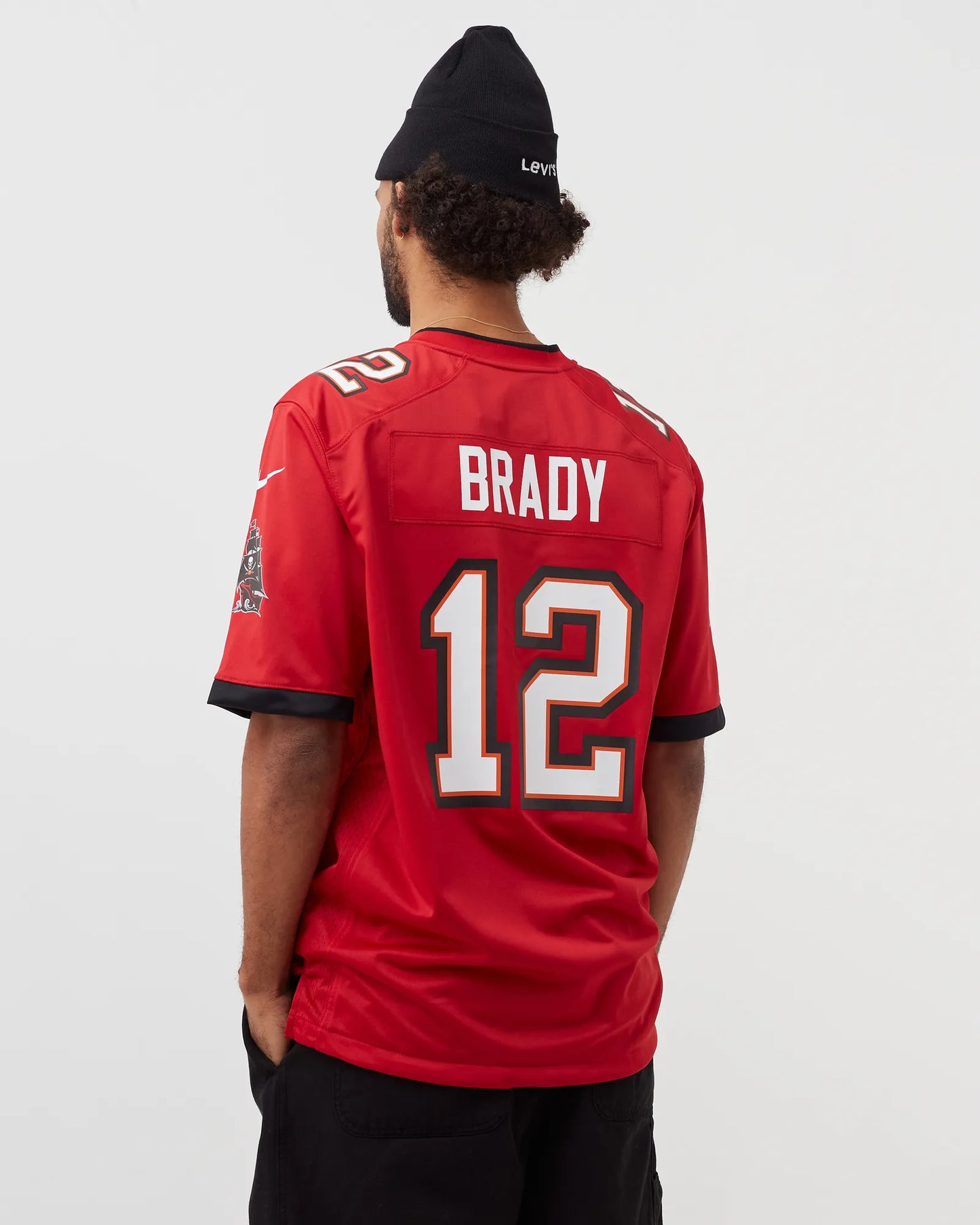 NA-R47 (Nike nfl tampa bay buccaneers tom brady 12 home game jersey gym red) 102598260