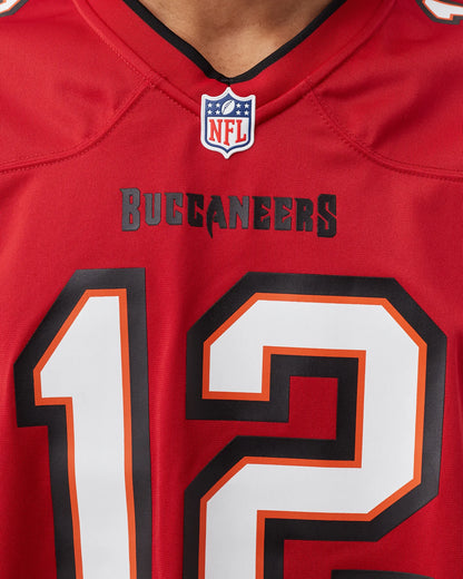 NA-R47 (Nike nfl tampa bay buccaneers tom brady 12 home game jersey gym red) 102598260