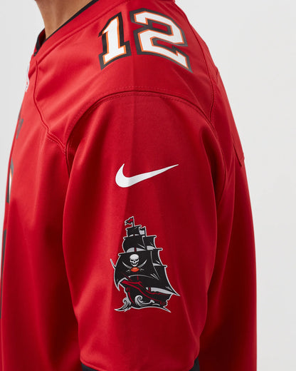 NA-R47 (Nike nfl tampa bay buccaneers tom brady 12 home game jersey gym red) 102598260