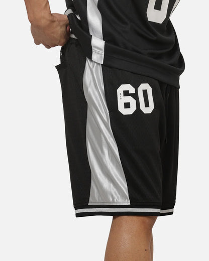 MNA-O53 (Mitchell & ness las vegas raiders established mesh shorts black) 82695652