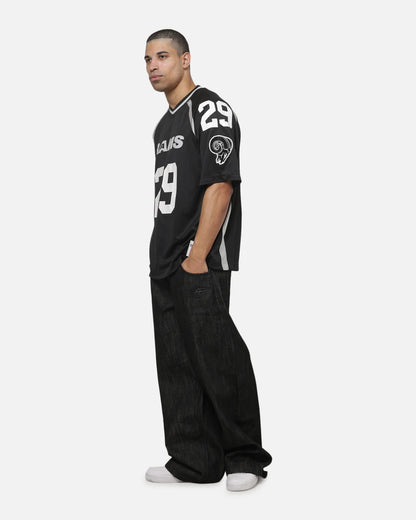MNA-R53 (Mitchell & ness los angeles rams established jersey black) 82699565