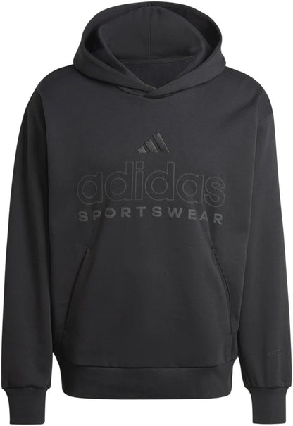 AA-G24 (Adidas hooded fleece all szn graphic hoodie black) 72496140