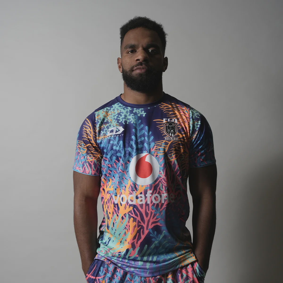 DY-J6 (Dynasty 2026 Fiji bati adults captains run tee) 102694286
