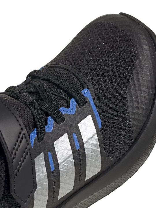 A-X66 (Adidas fortarun 2.0 shoes kids black/silver metallic/bright royal) 92394605