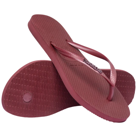 HA-WG8 (Havaianas women's slim logo metallic amaranth) 82692391