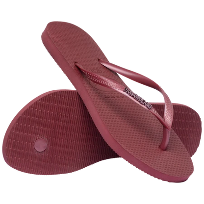 HA-WG8 (Havaianas women's slim logo metallic amaranth) 82692391