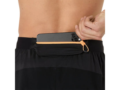 ASA-B1 (Asics fujitrail all over print 5in shorts performance black) 122594000