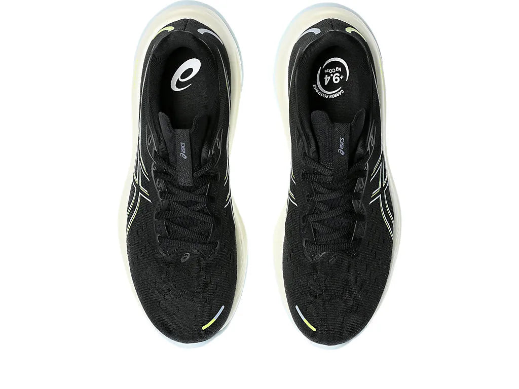 AS-D18 (Asics gel-cumulus 26 2E width black/safety yellow) 112598645