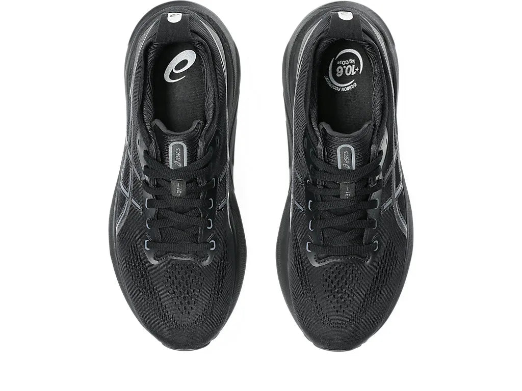 AS-J17 (Asics gel-kayano 31 black/black) 825913080