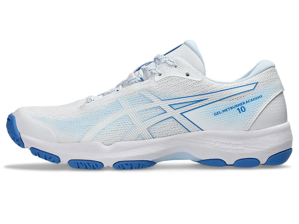 AS-N17 (Asics Womens Gel-Netburner Academy 10 white/light blue) 82597875
