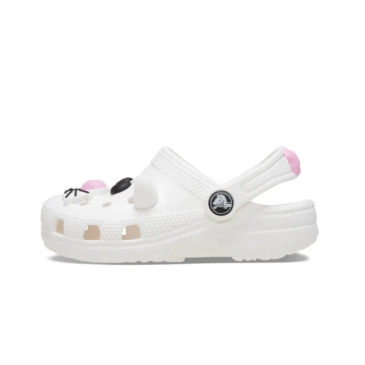 CR-U9 (Crocs classic i am cat clog toddlers white/pink tweed) 72493478