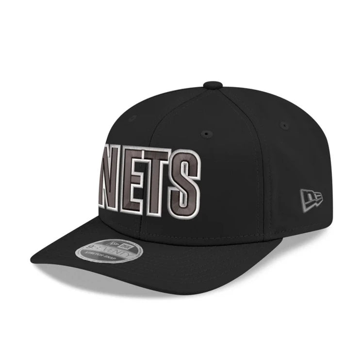 NEC-N68 (New era 970 nba statement brooklyn nets stretch snapback in official team colours osfm) 102593070