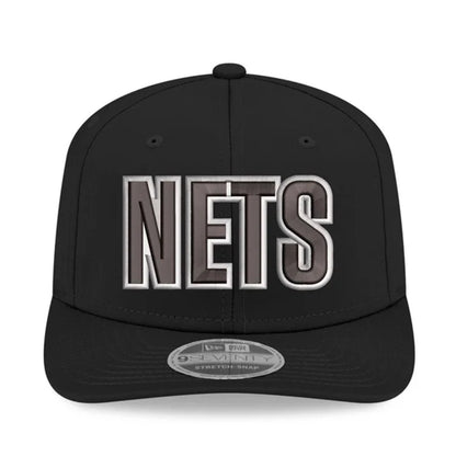 NEC-N68 (New era 970 nba statement brooklyn nets stretch snapback in official team colours osfm) 102593070