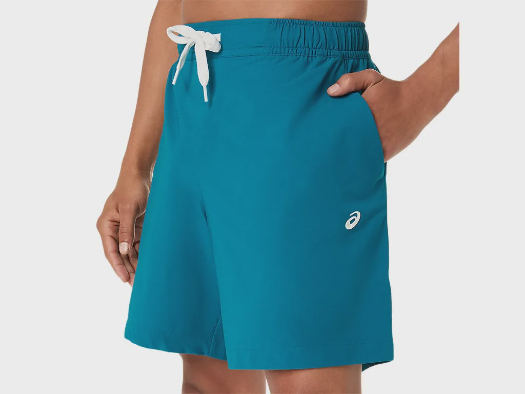 ASA-T1 (Asics heritage double weave 7'' shorts dark teal) 42695000