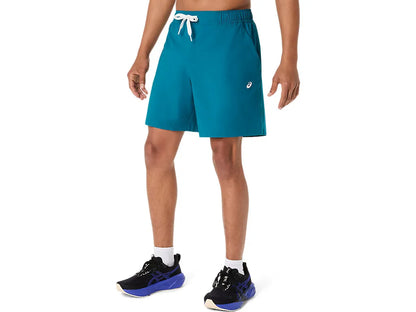 ASA-T1 (Asics heritage double weave 7'' shorts dark teal) 42695000