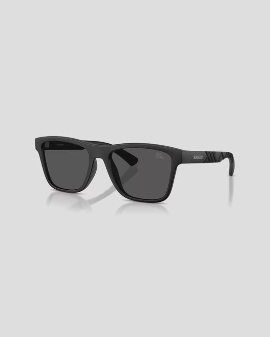 BB-F (Burberry sunglasses matte black frame/dark grey lenses) 326917635