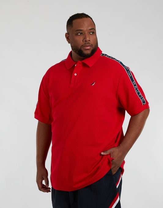 NTA-C12 (Nautica connolly big & tall polo shirt true red) 22593913