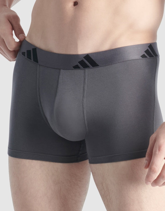AA-T28 (Adidas 3 pack active flex cotton trunk underwear assorted) 72593691