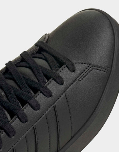 A-H72 (Adidas grand court 3.0 shoes black/carbon) 12696735