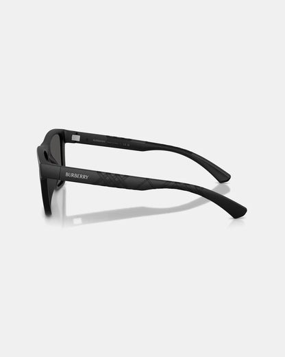 BB-F (Burberry sunglasses matte black frame/dark grey lenses) 326917635