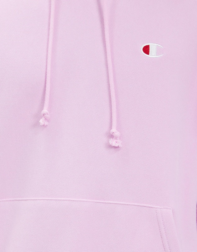 CA-Y10 (Champion Reverse weave terry hoodie cotton pink posy) 12395652 CHAMPION