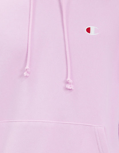 CA-Y10 (Champion Reverse weave terry hoodie cotton pink posy) 12395652 CHAMPION