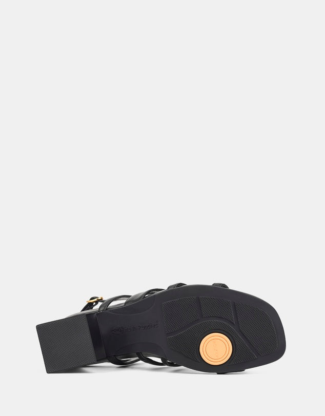 HP-L4 (Hush puppies gia sandals black) 52695000