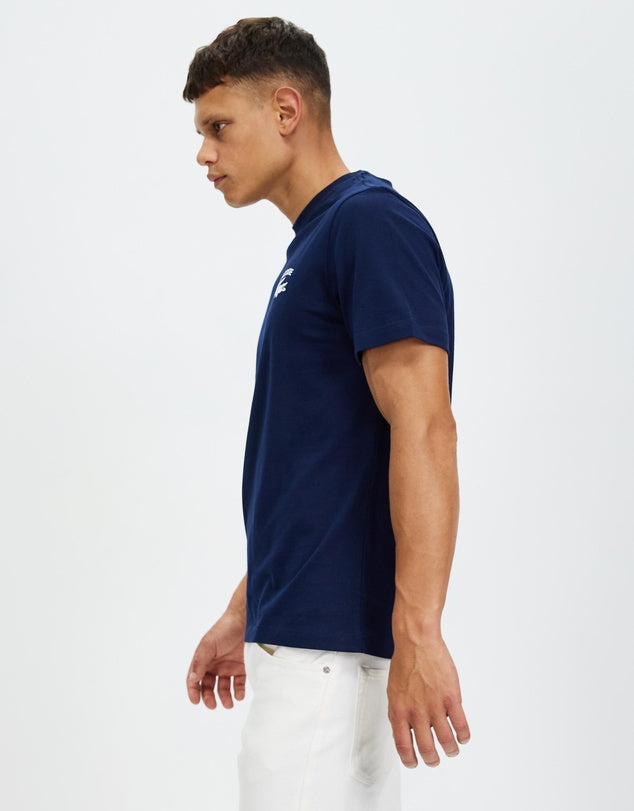 LCA-H15 (Lacoste soft branding t-shirt navy) 22394783 LACOSTE