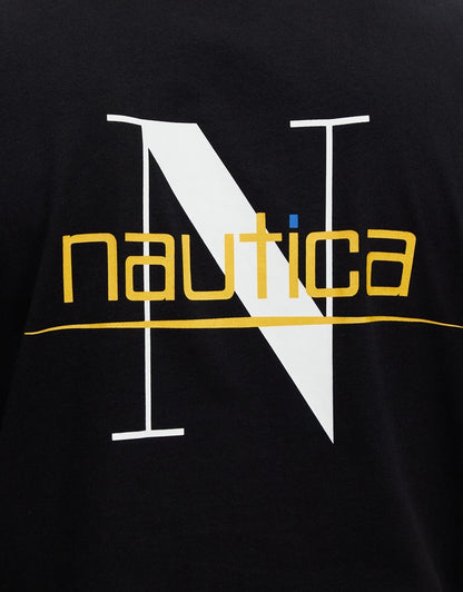 NTA-H12 (Nautica gaunt big & tall t-shirt black) 22592935