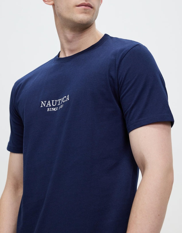 NTA-F8 (Nautica newton t-shirt big & tall tee dark navy) 92393693