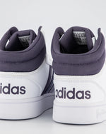 A-P66 (Adidas hoop 3.0 mid women shoes white/silver dawn) 82396735 ADIDAS
