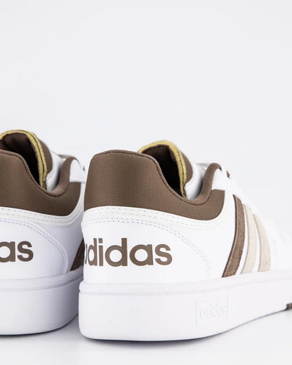 A-C67 (Adidas hoops 3.0 low classic vintage white/earth strata/wonder beige) 92396140