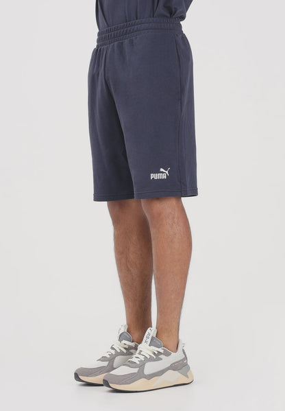 PA-R12 (Puma essentials no 1 logo shorts 10" new navy) 62693000