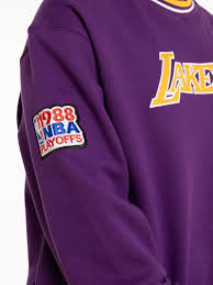 MNA-M35 (Mitchell and ness logo crew lakers dark purple) 22496521