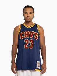 MNA-P39 (Mitchell & ness swingman jersey alternate road 15 cavs james astro blue) 122498260