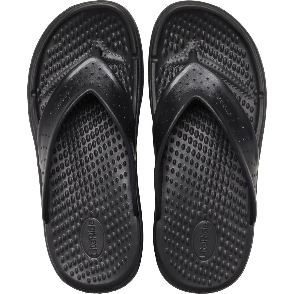 CR-M11 (Crocs in motion flip jandals black) 102694347
