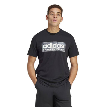 AA-Q22 (Adidas sportswear camo graphic tee black) 122392406