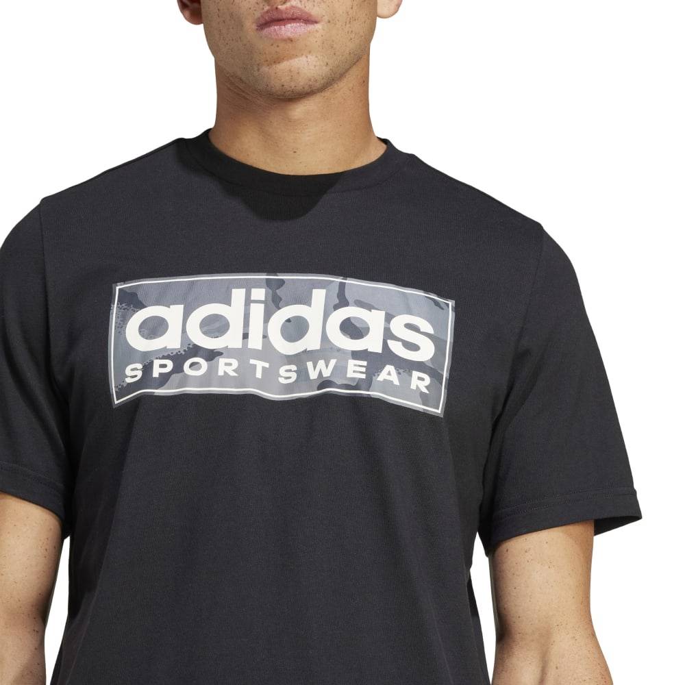 AA-Q22 (Adidas sportswear camo graphic tee black) 122392406