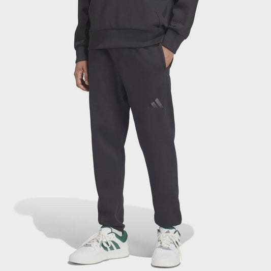 AA-G25 (Adidas all szn fleece regular tapered pants black) 82495115